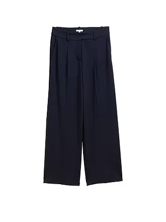 TOM TAILOR | Marlenehose | dunkelblau